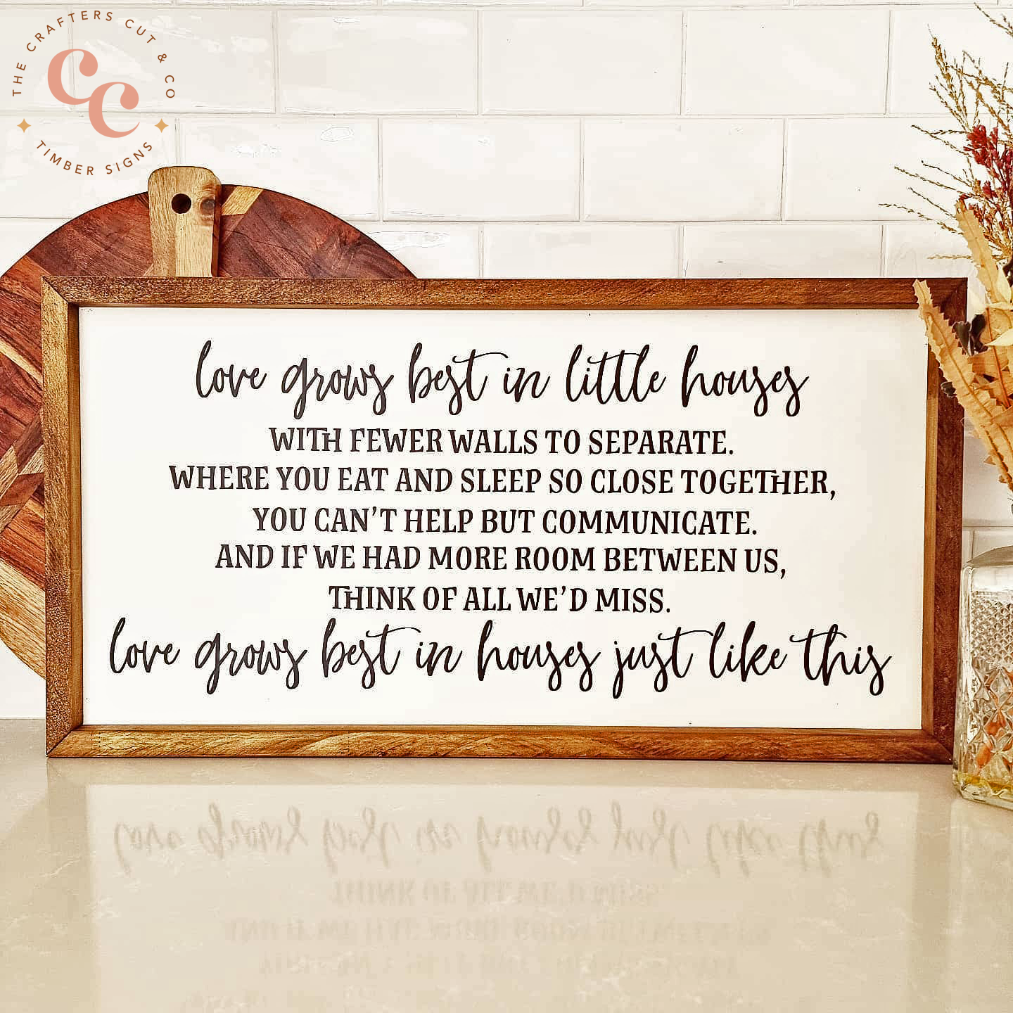 Love grows best in little houses like these