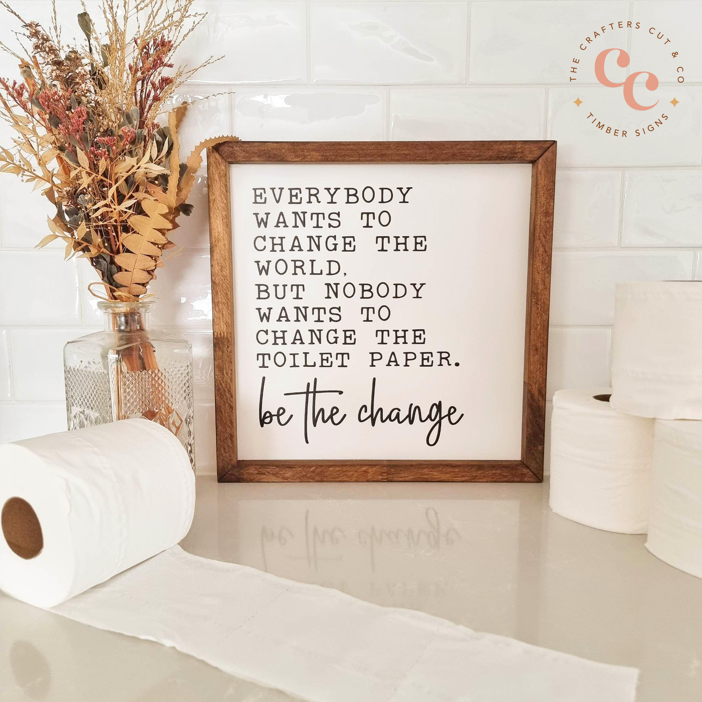 Nobody wants to change the toilet paper