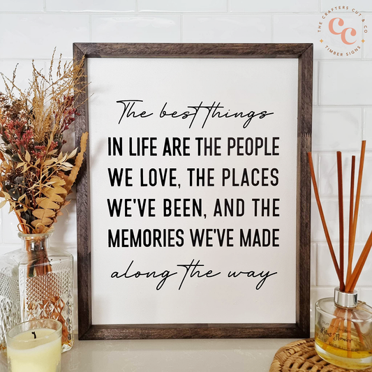 The best things in life