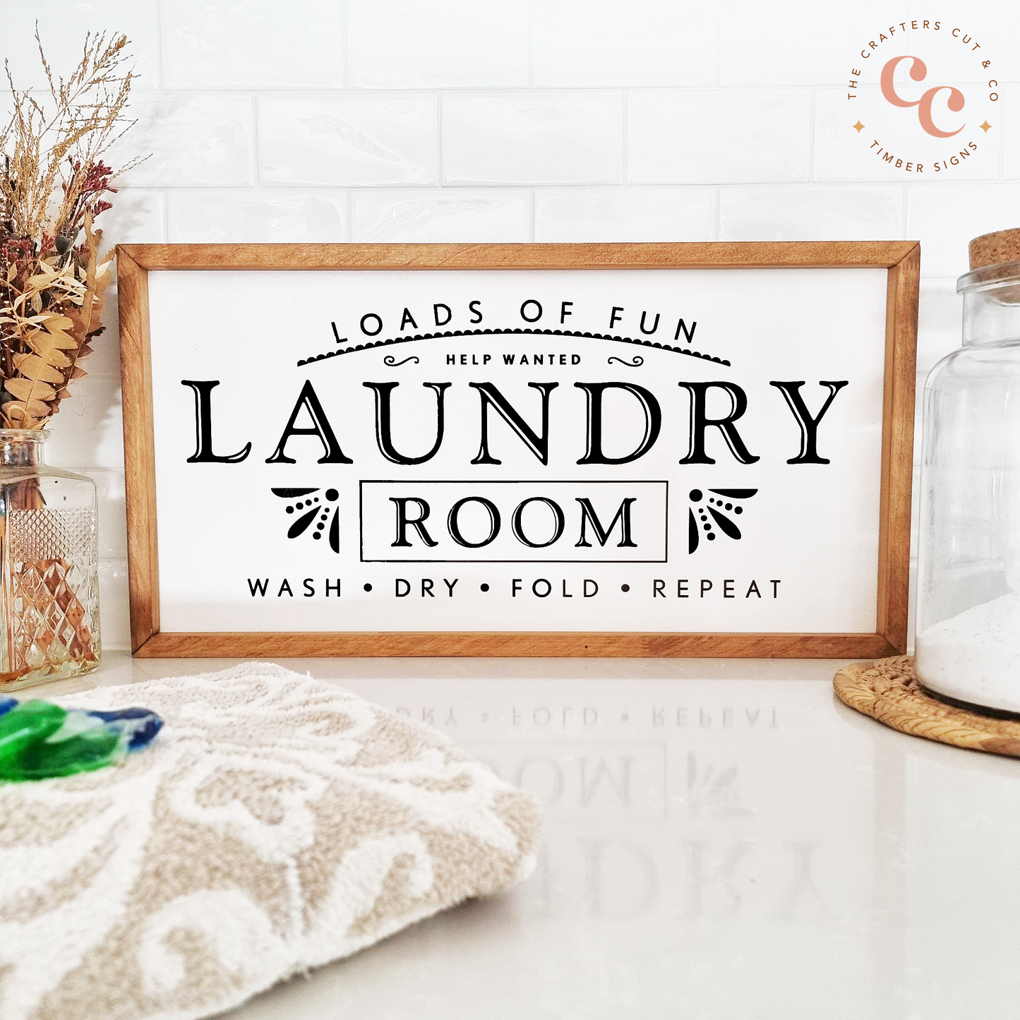 Laundry - wash, dry, fold, repeat